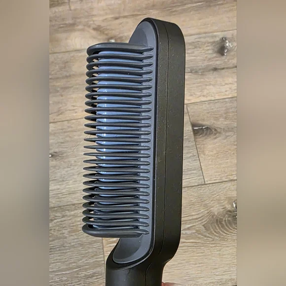 Bundle Of 2: TYMO Pink and Black Ring Hair Straightener And Brush - Picture 3 of 9